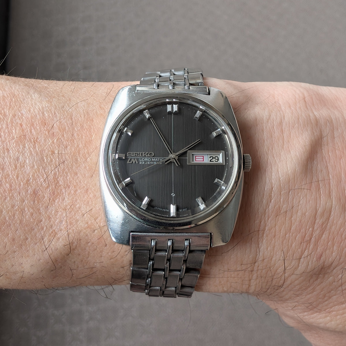 1970 Seiko Lord Matic 5606- 8010