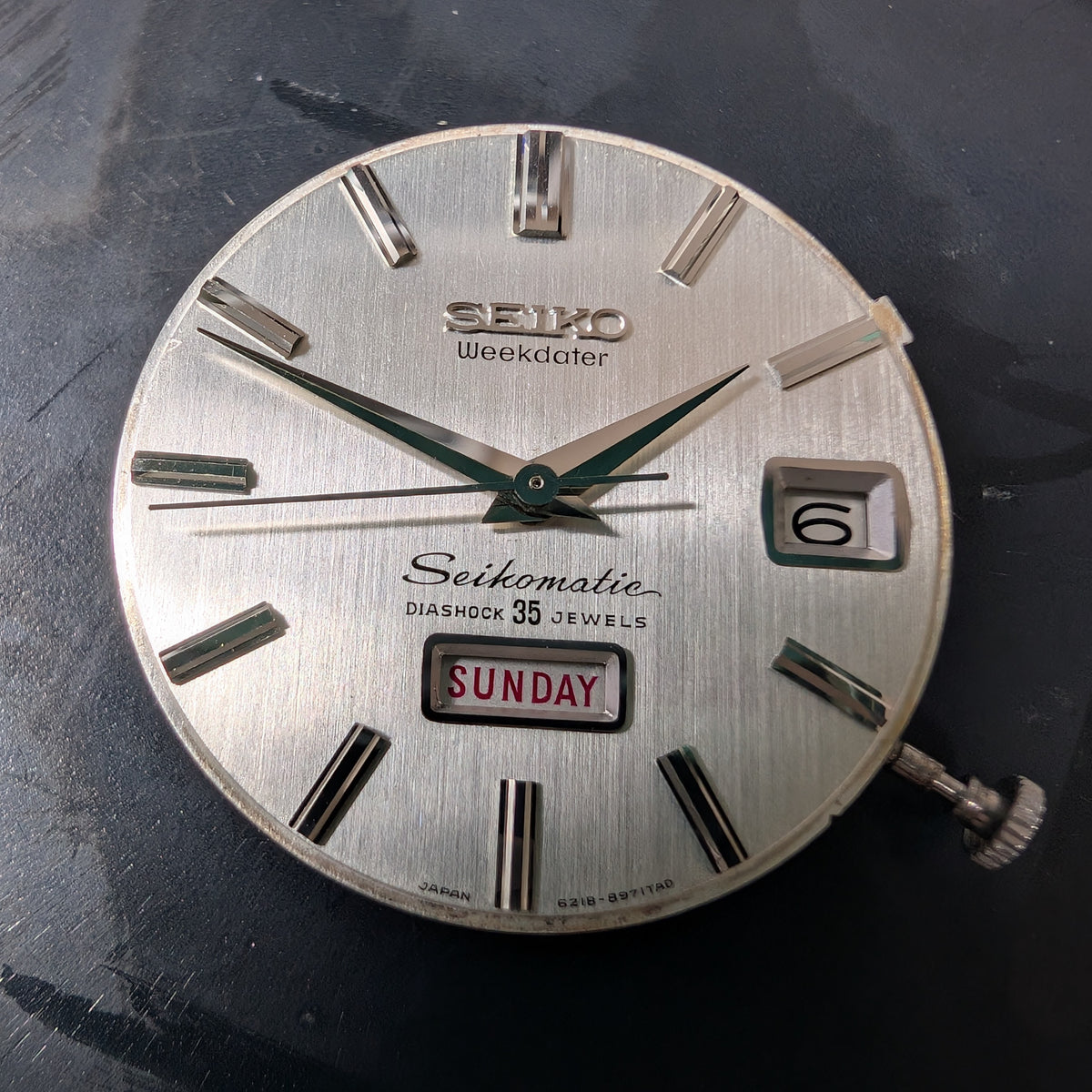 1965 Seiko Weekdater Seikomatic 6218-8971