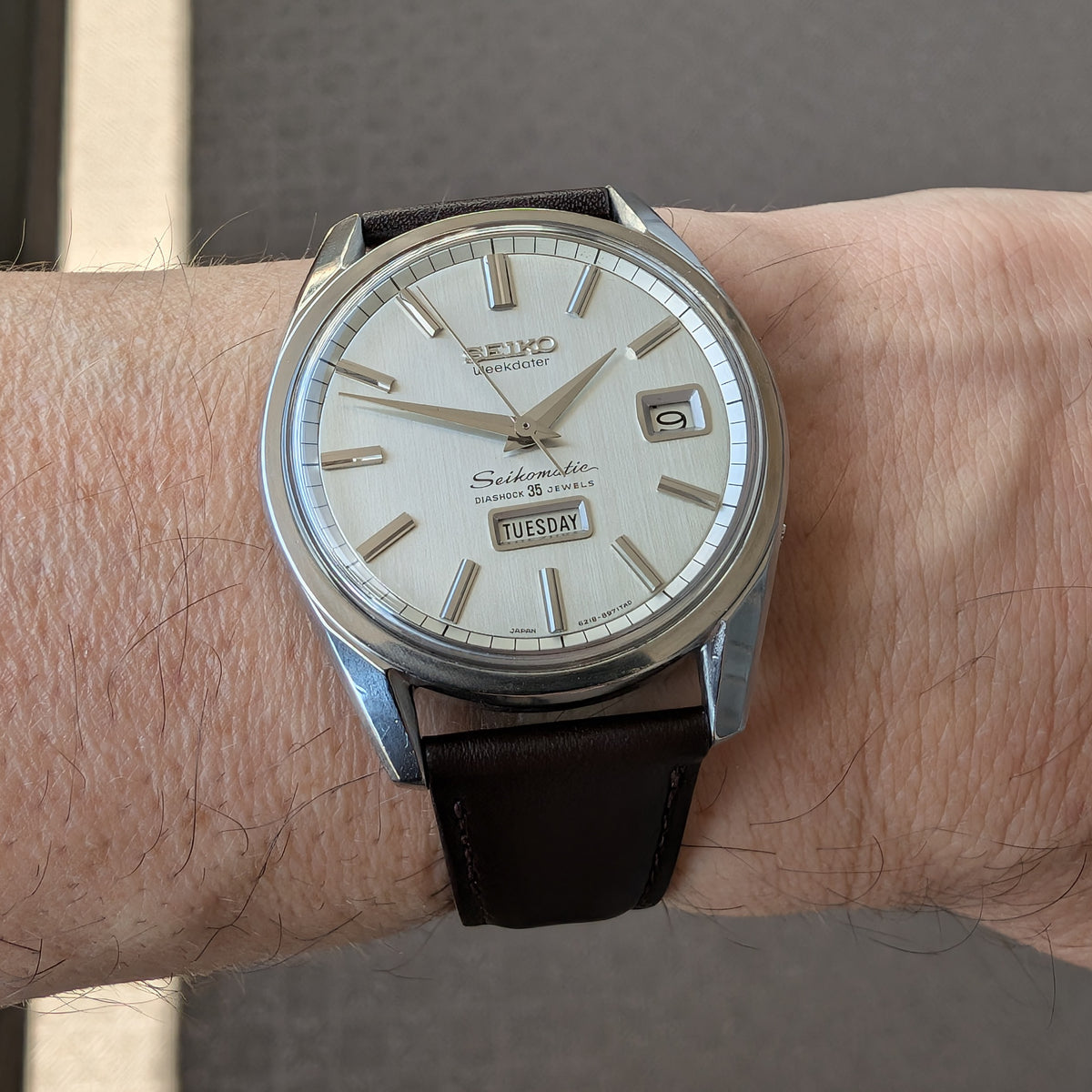 1965 Seiko Weekdater Seikomatic 6218-8971