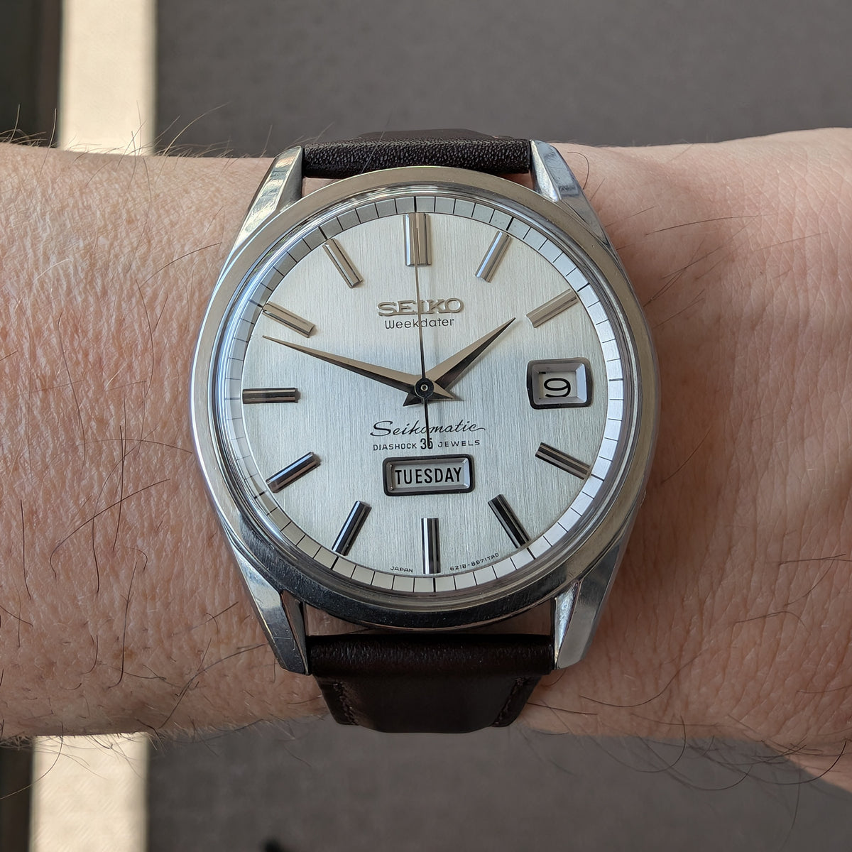 1965 Seiko Weekdater Seikomatic 6218-8971