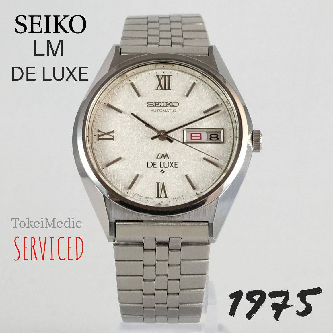 1975 Seiko LM De Luxe 5626-8160