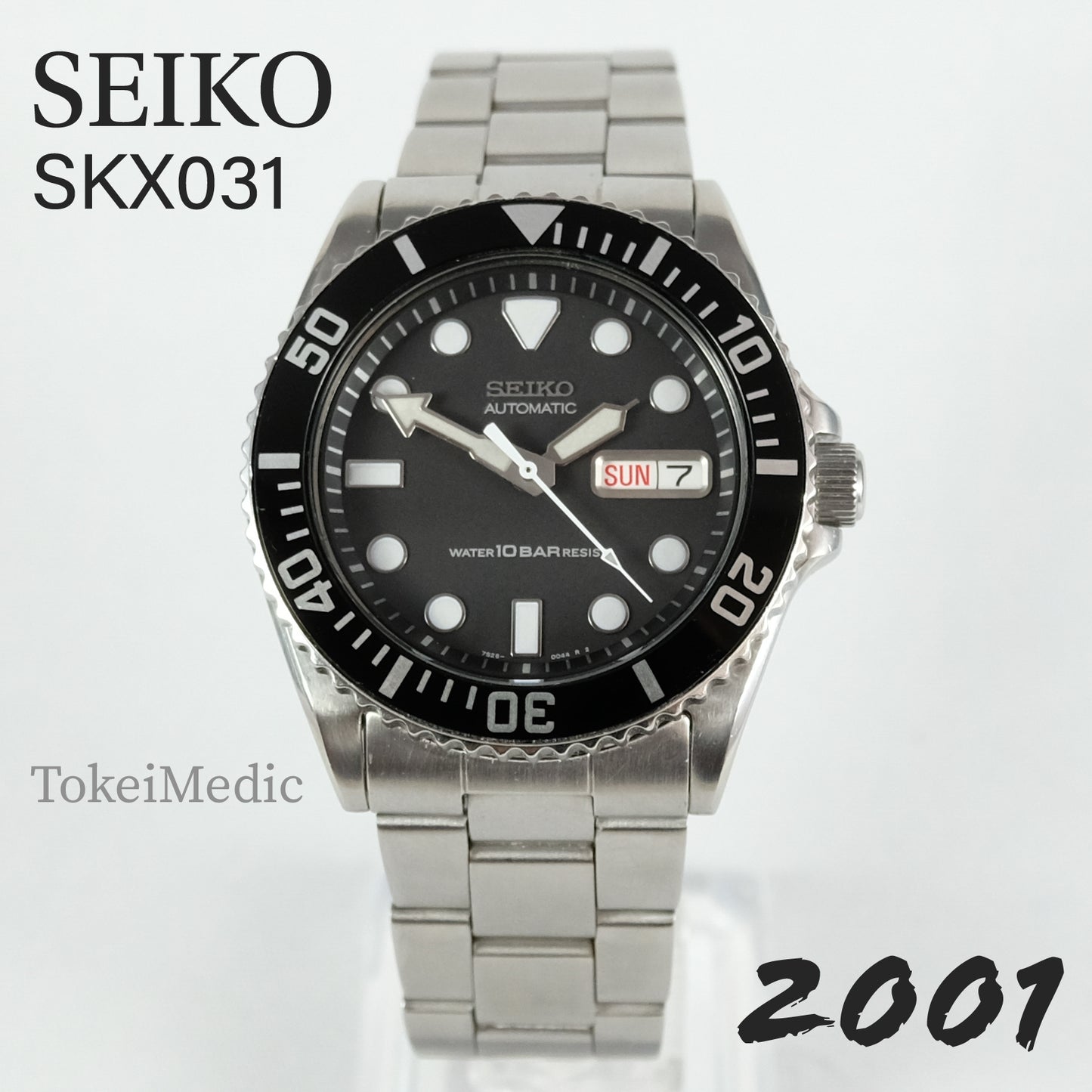 2001 Seiko SKX031 7S26-0040