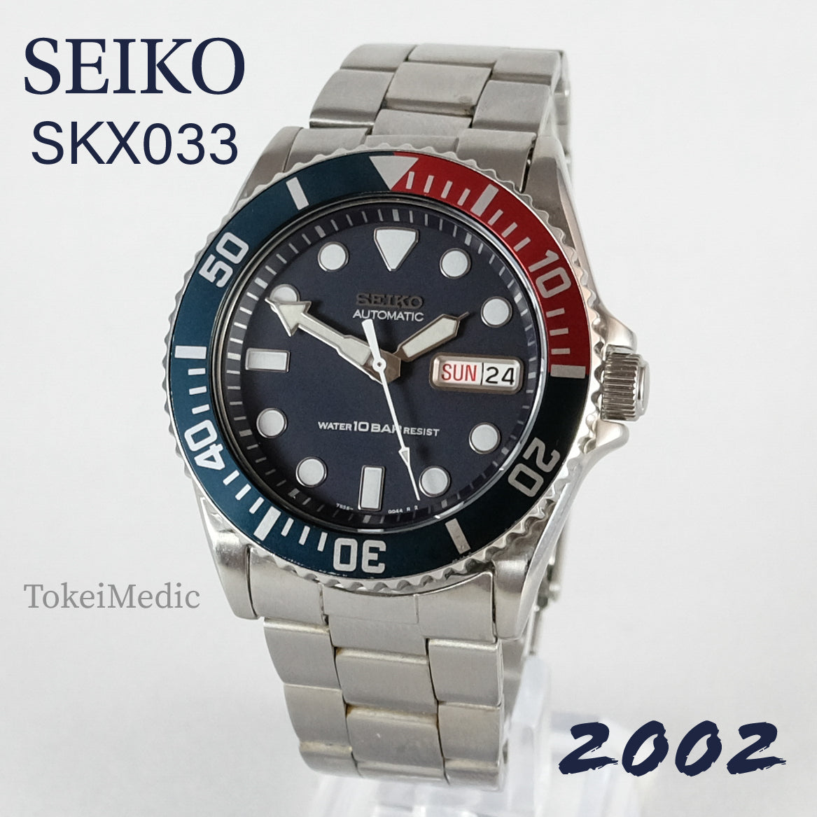2002 Seiko SKX033 7S26-0040