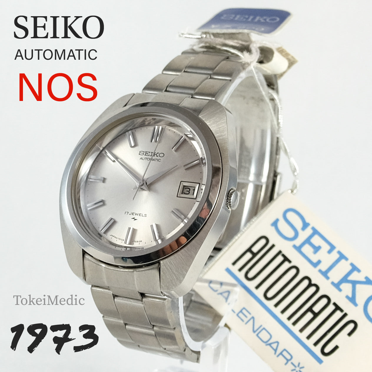 1973 NOS Seiko Automatic 7005-7031