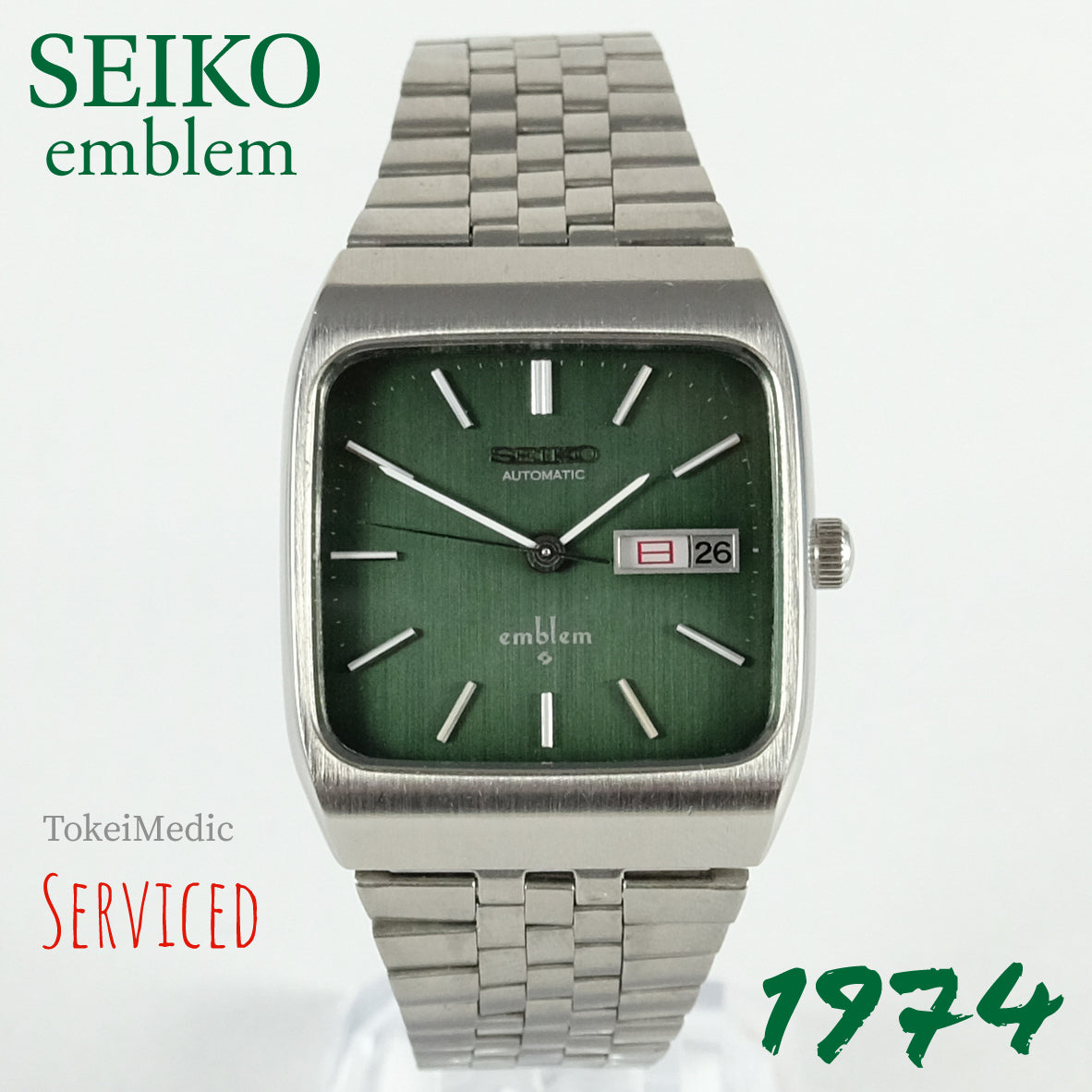 1974 Seiko Emblem 5606-5190