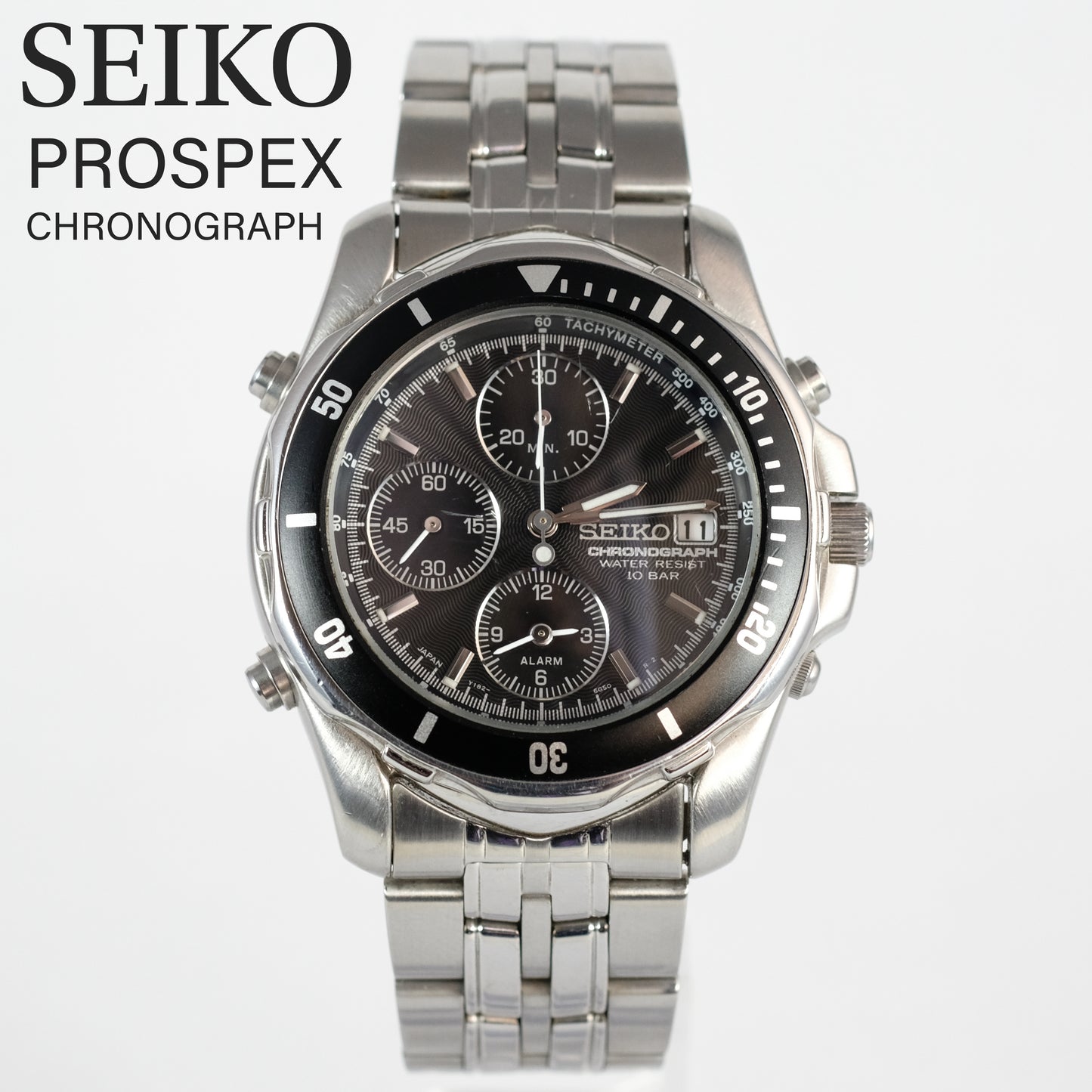 Seiko Prospex Quartz Chronograph Y182-6F00