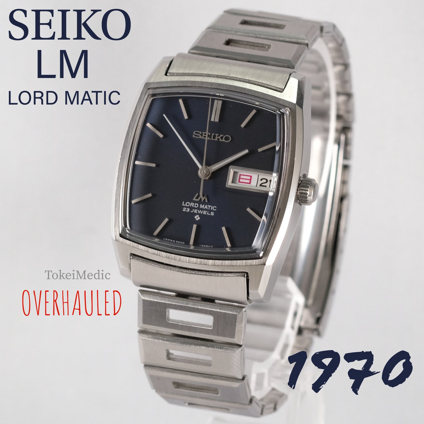 1970 Seiko LM Lord Matic 5606-5000