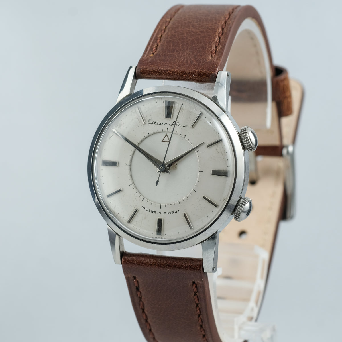 50's Citizen Alarm 1407057, The First Japanese alarm watch