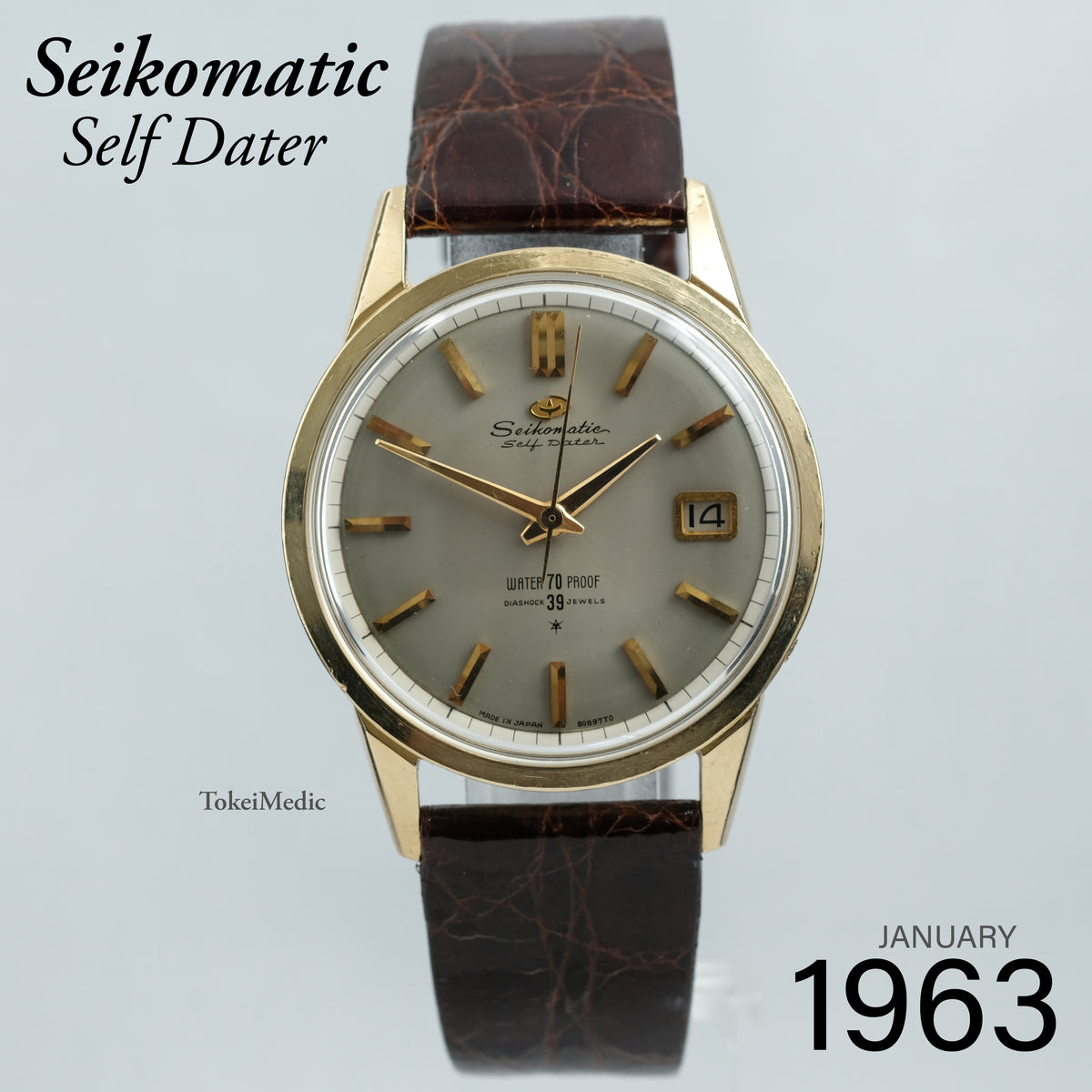 1963 Seikomatic Self Dater J13083