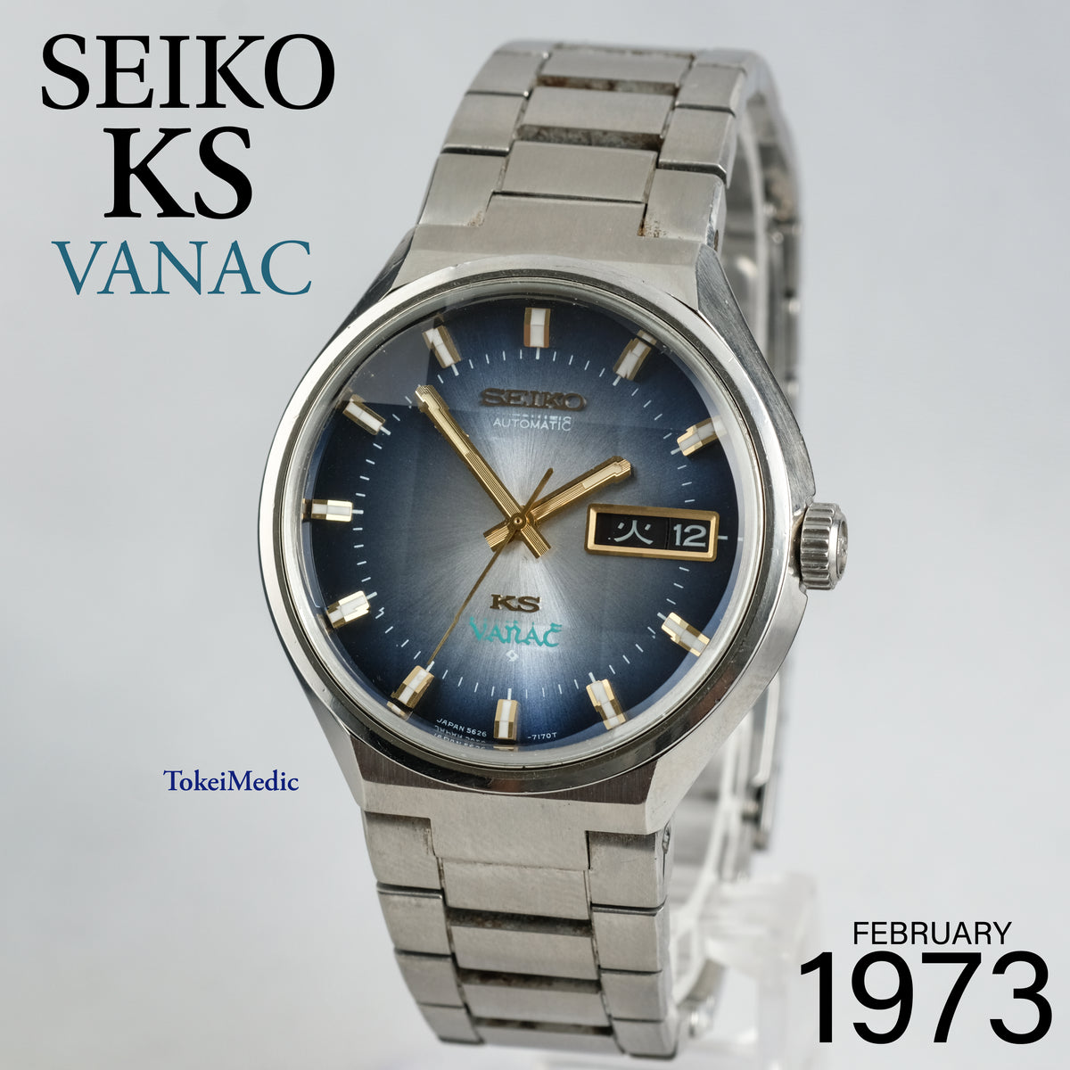 1973 Seiko KS Vanac 5626-7160