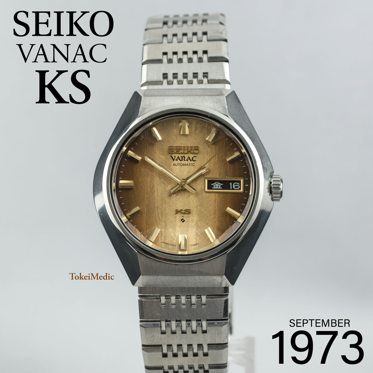 1973 Seiko Vanac KS 5626-723B