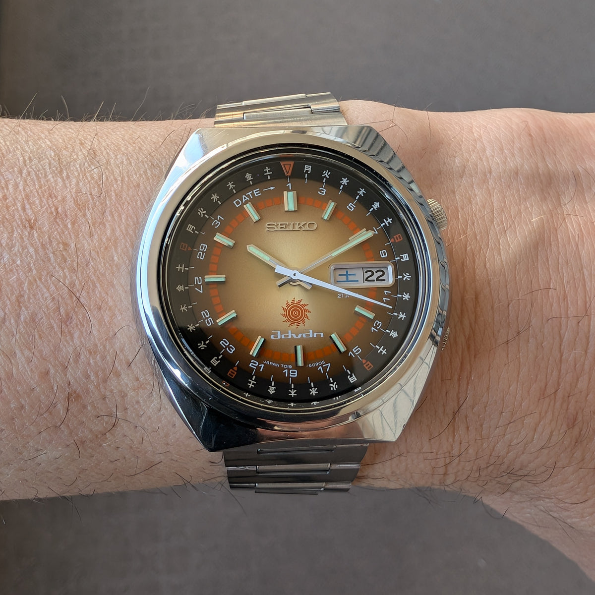 1973 Seiko advan 7019-6050