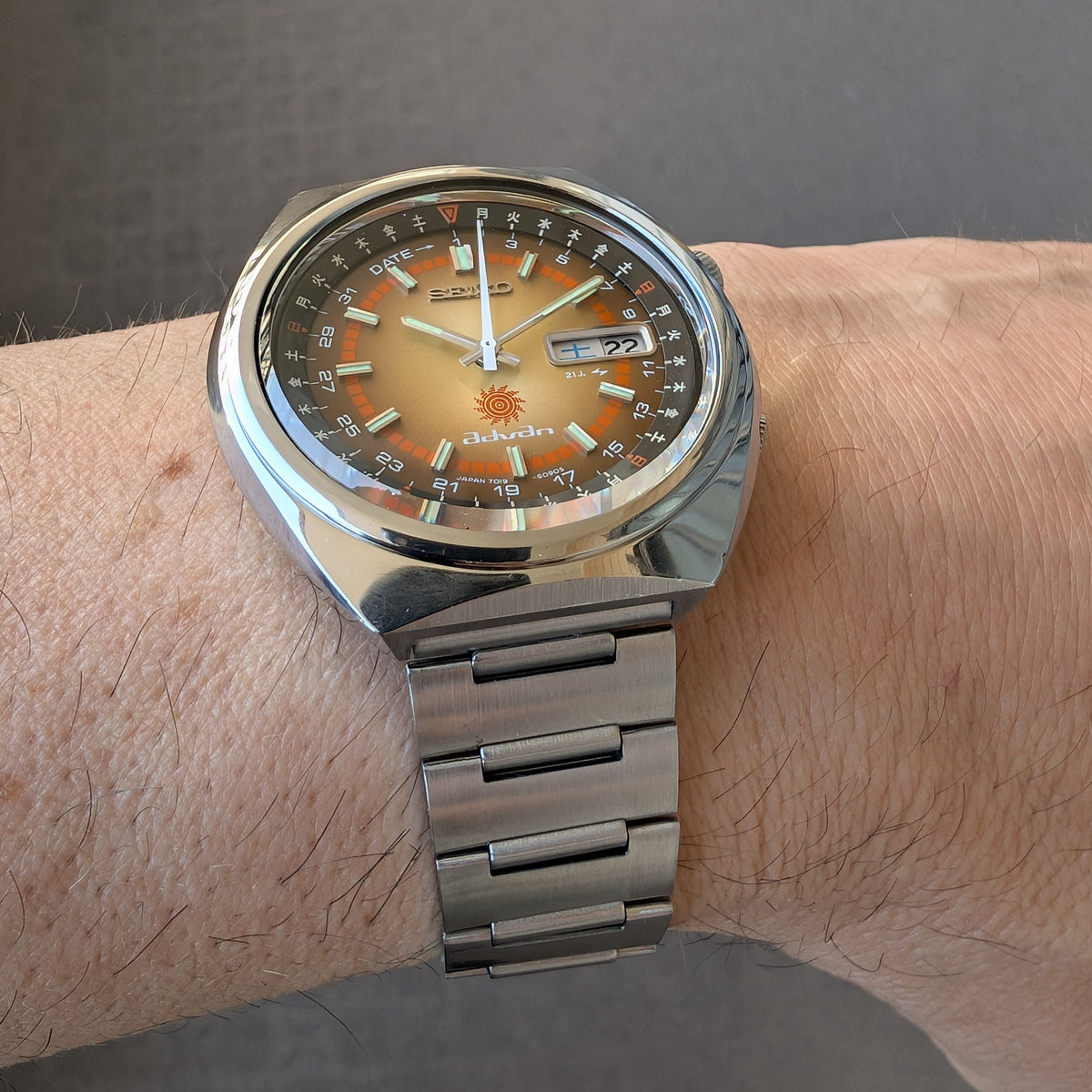 1973 Seiko advan 7019-6050