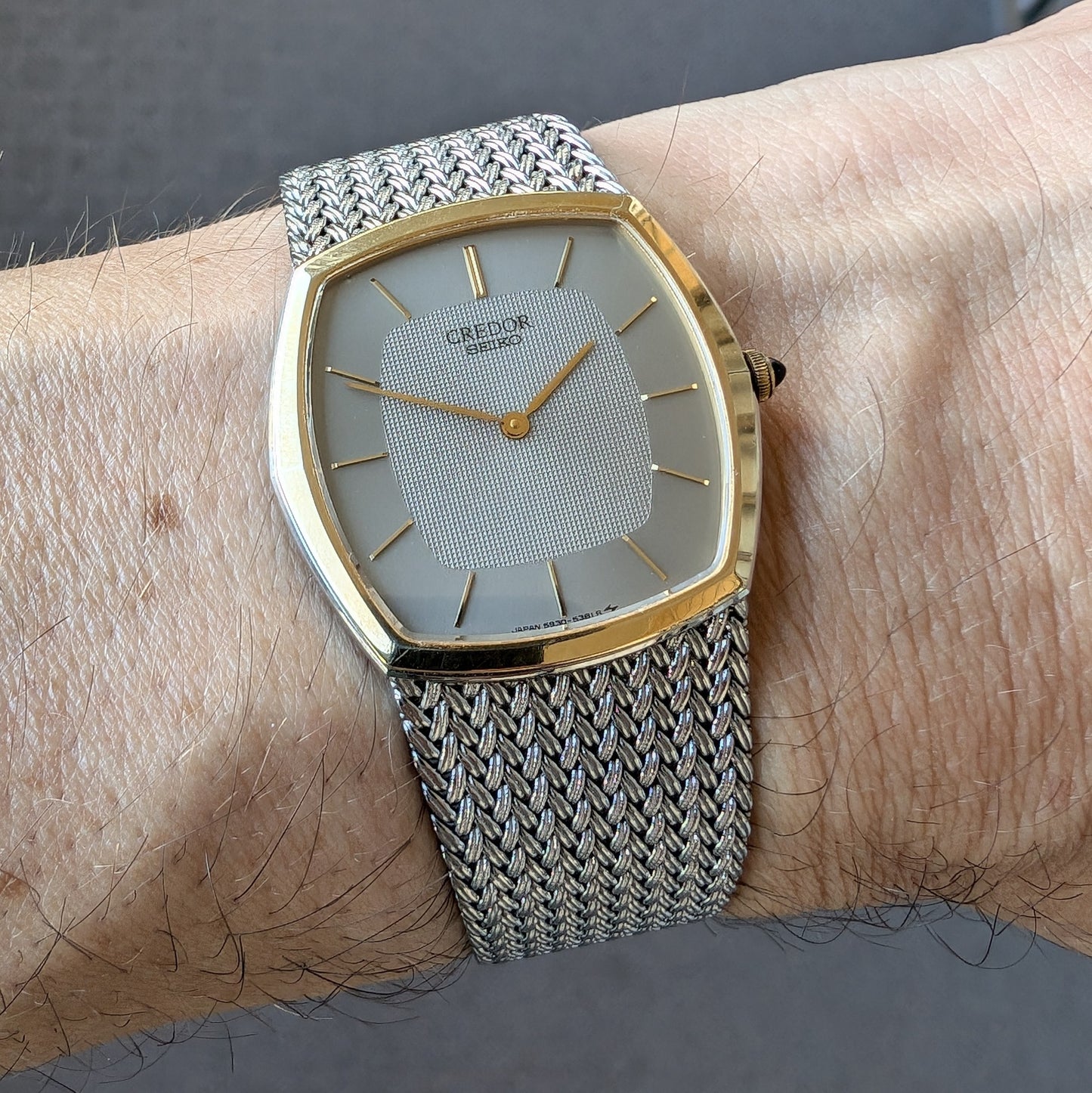 1983 Credor Seiko 5930-5391