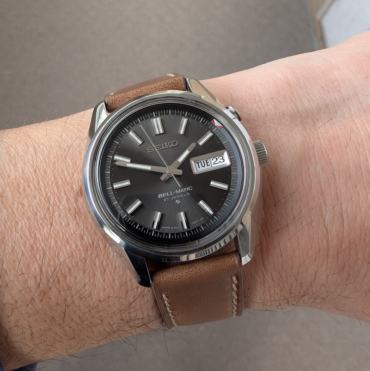 1972 Seiko JDM Bell-Matic 4006-7012