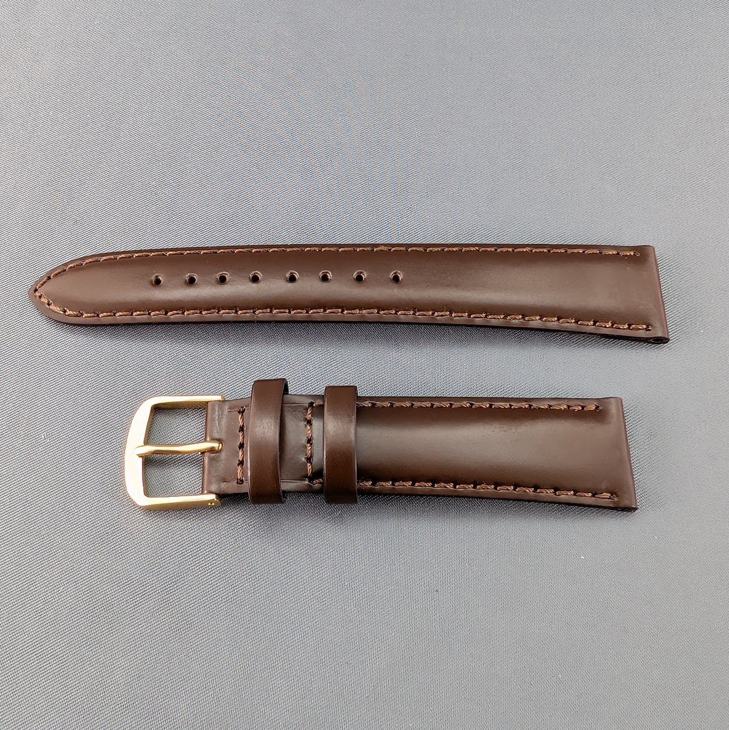 Seiko R0234, 18mm brown cowhide leather strap