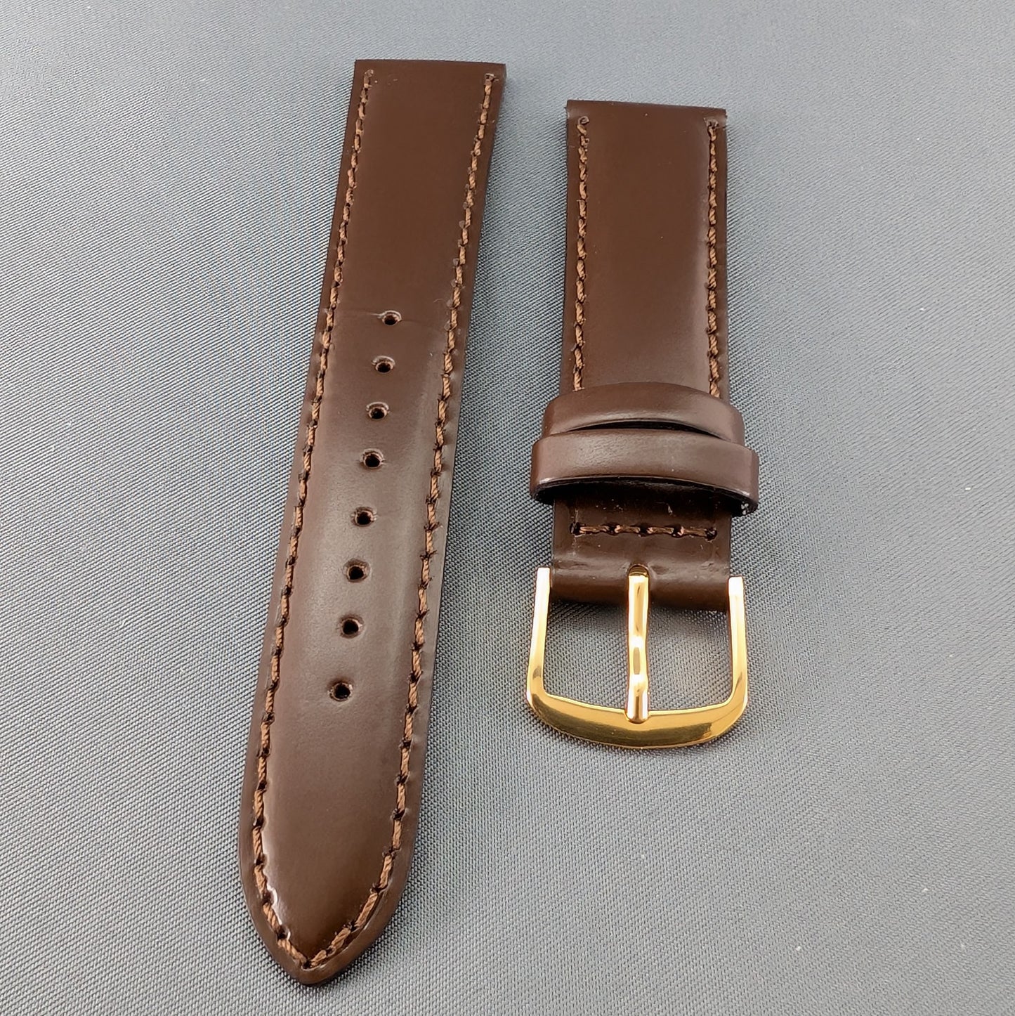 Seiko R0234, 18mm brown cowhide leather strap