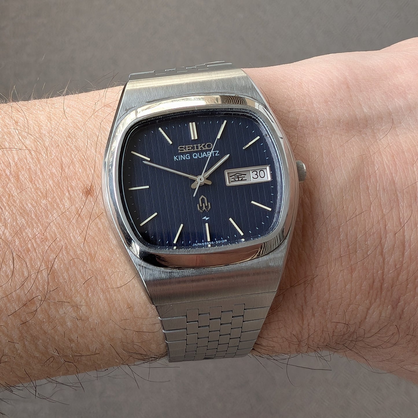 1977 Seiko King Quartz 5856-5010