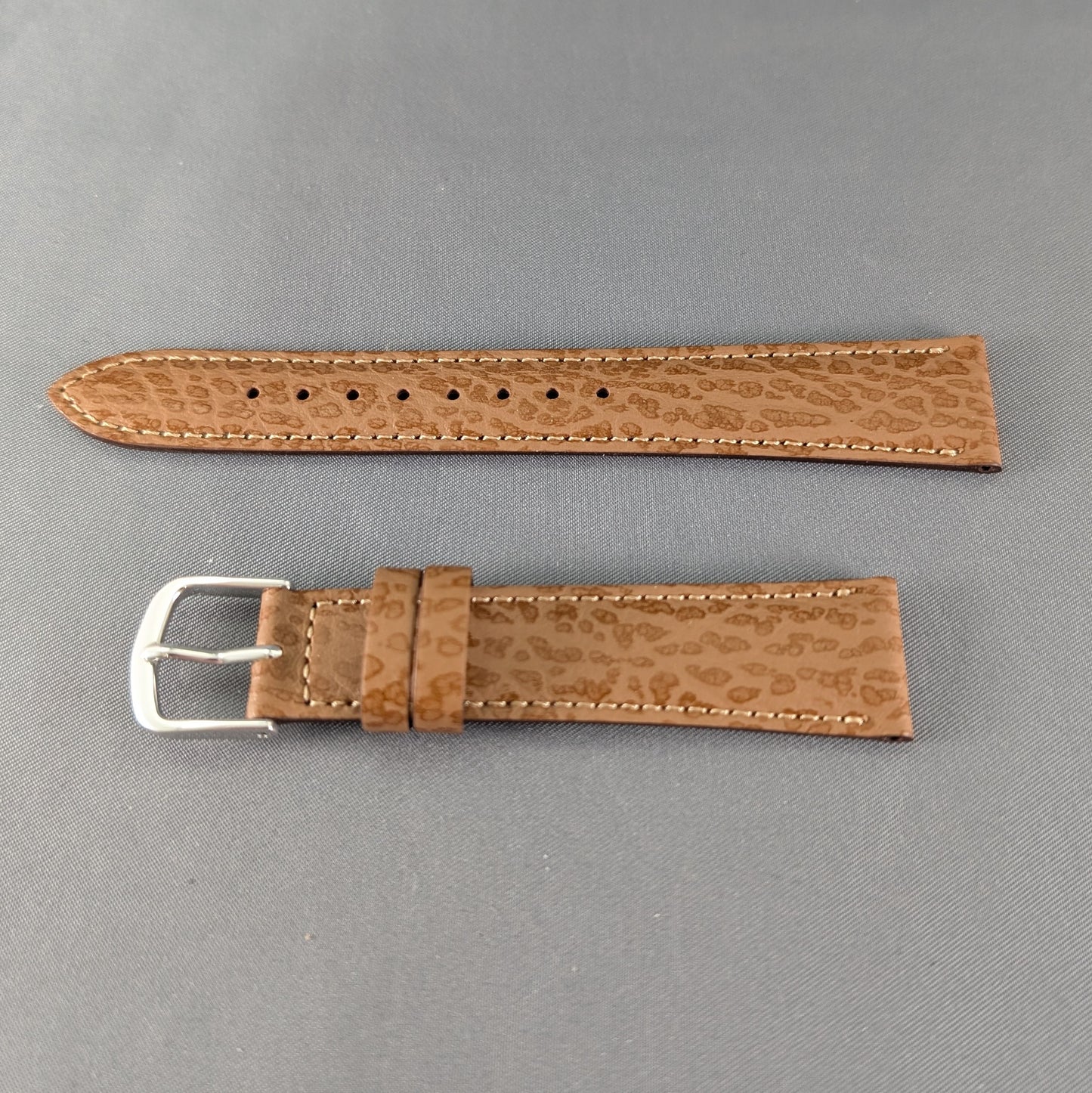 Seiko DX88, 18mm tan cowhide leather strap