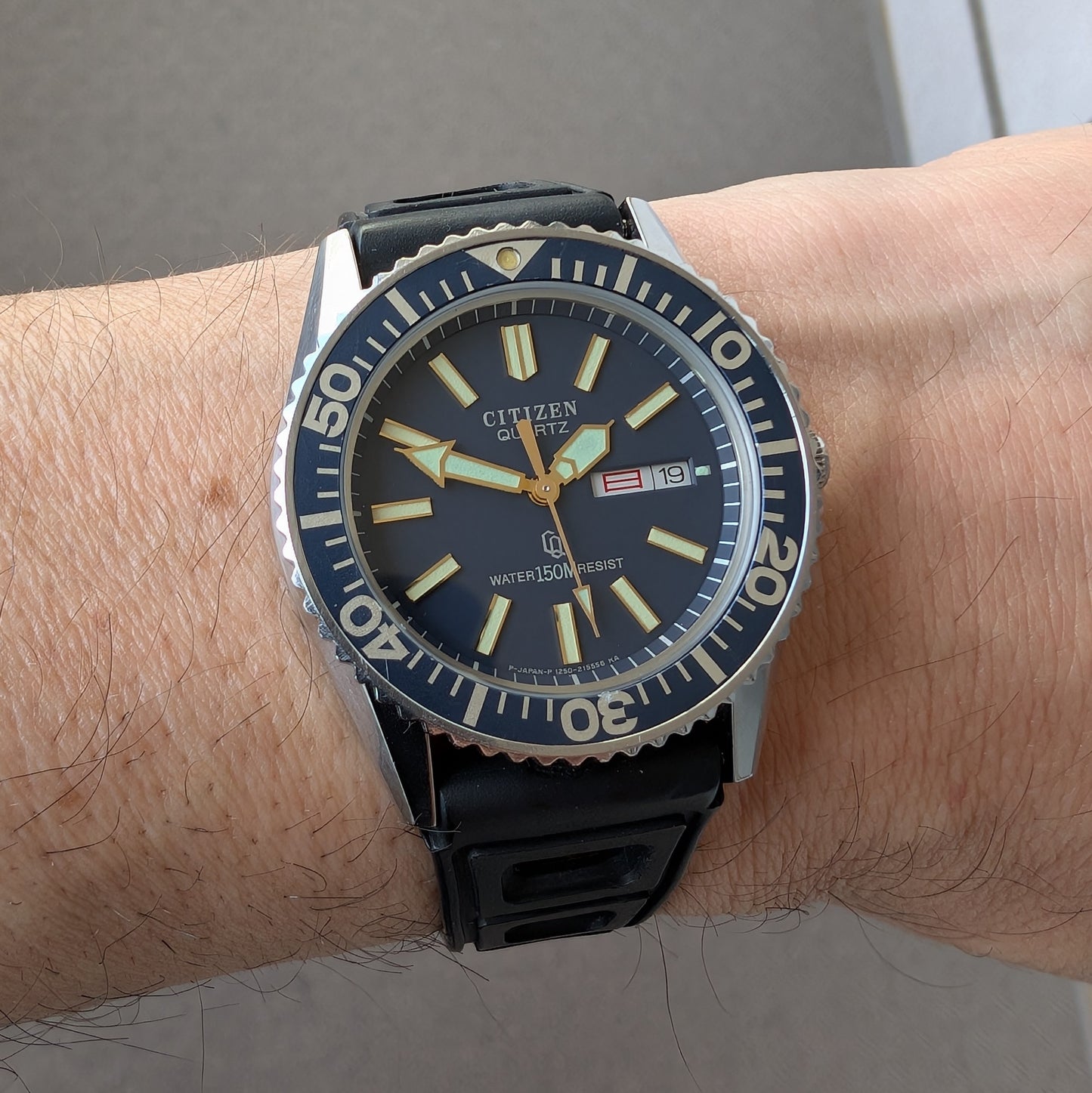 1981 Citizen Crystron Quartz Diver 4-212461Y