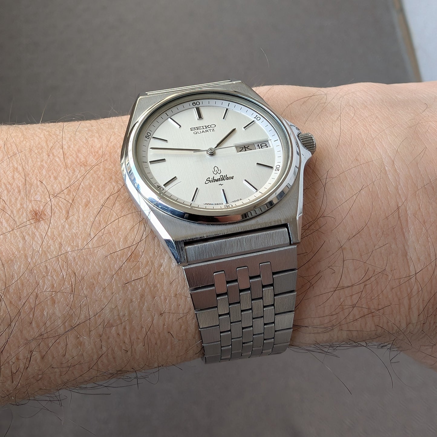 1980 Seiko Quartz SilverWave 5933-7010