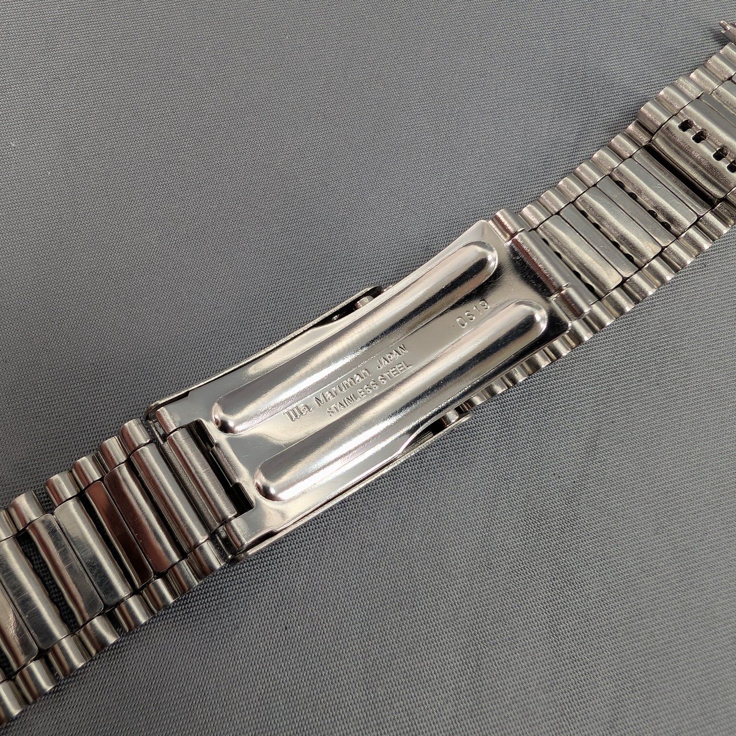 18mm Maruman Stainless steel bracelet B0003