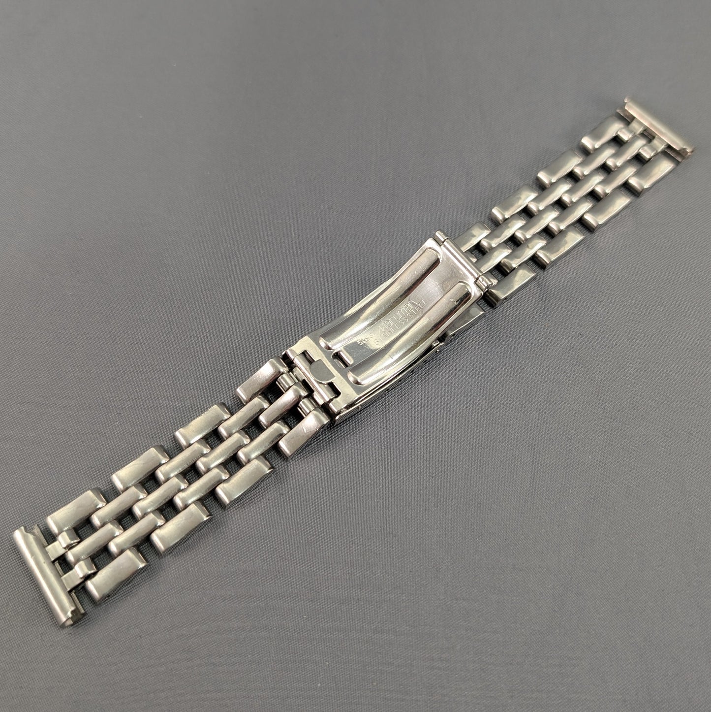 18mm Maruman Stainless steel bracelet B0006