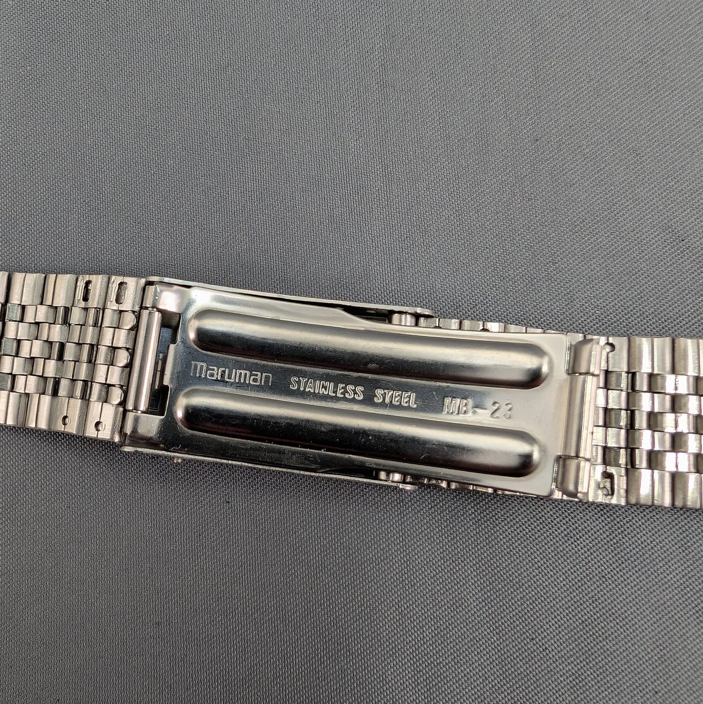 19mm Maruman Stainless steel bracelet B0014