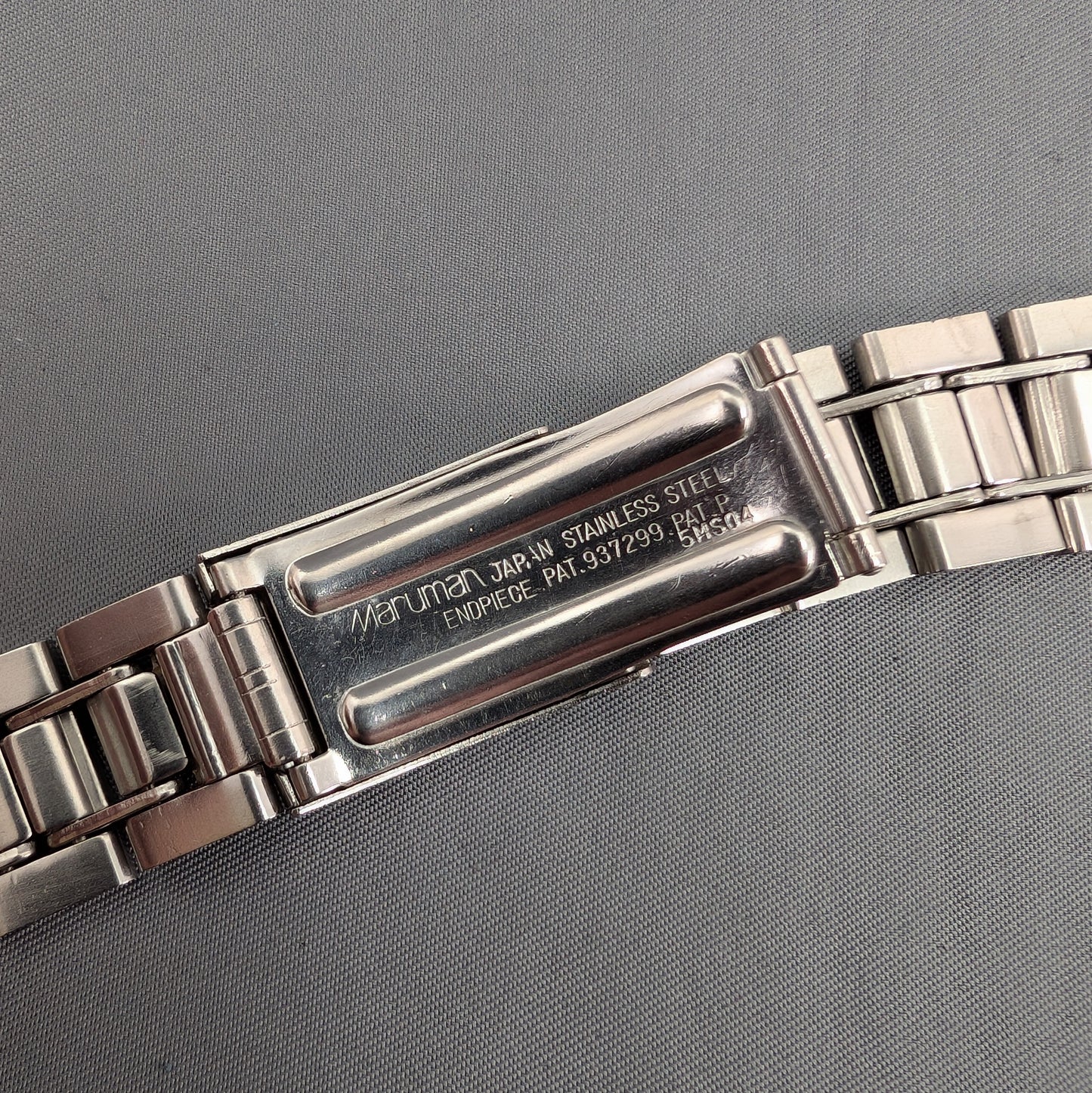 18mm Maruman Stainless steel bracelet B0015