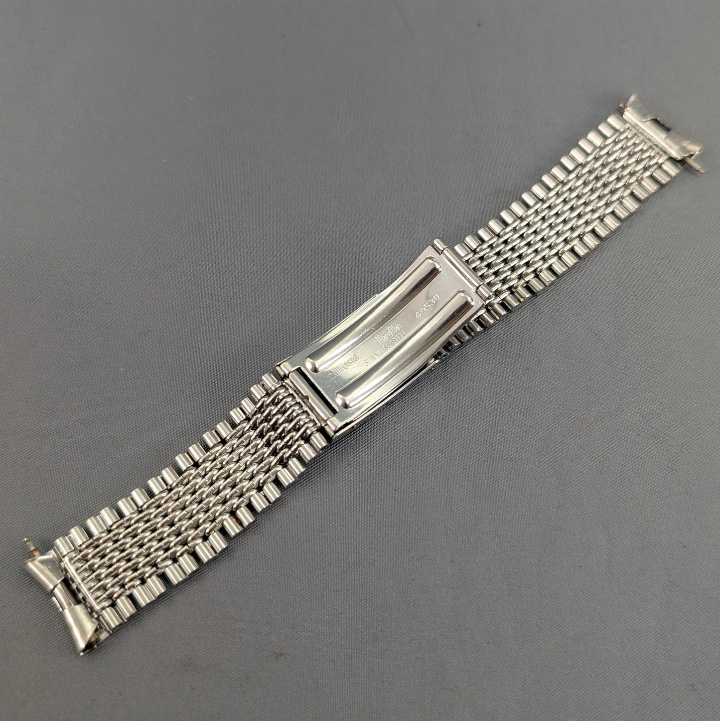 18mm Maruman Stainless steel bracelet B0017