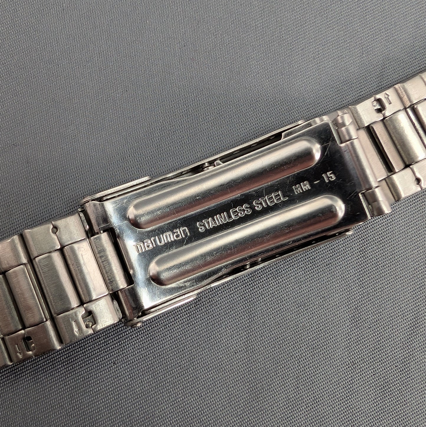 19mm Maruman Stainless steel bracelet B0020