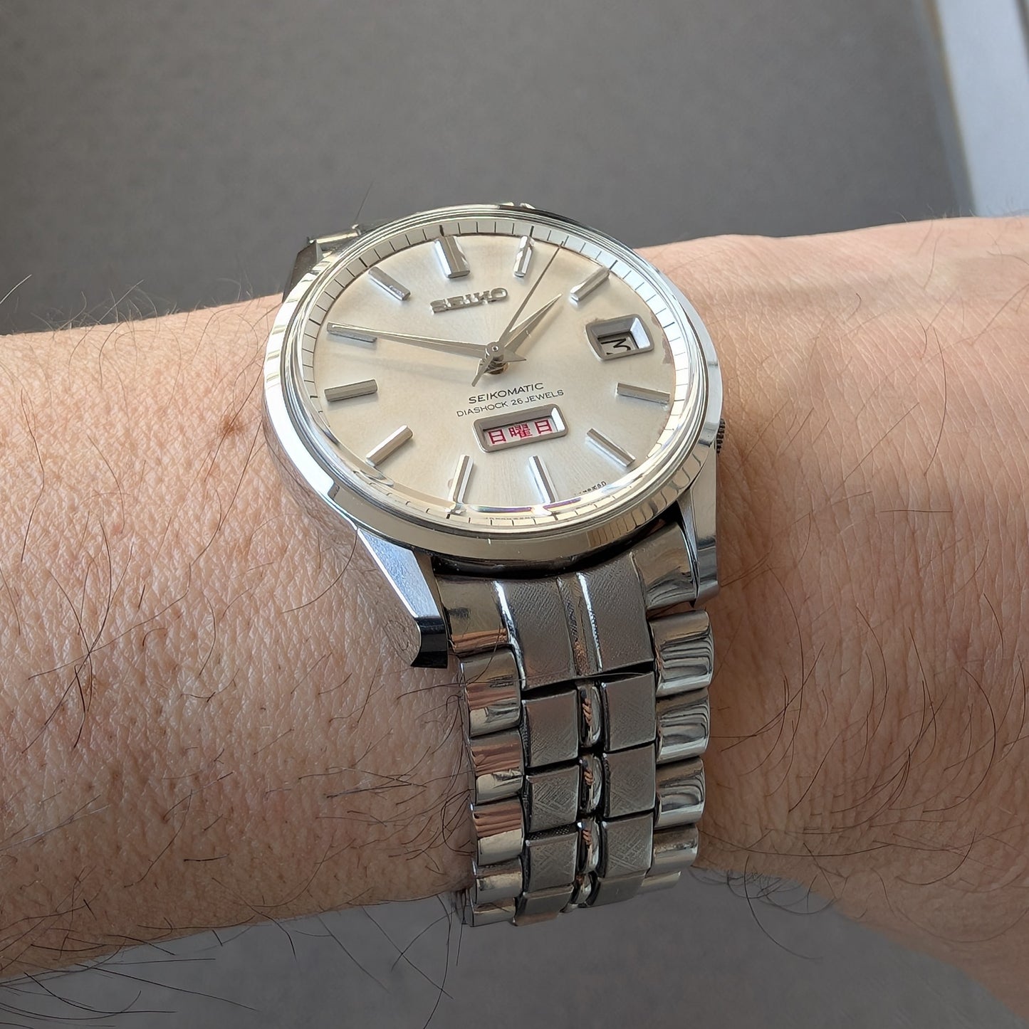 1965 Seiko Seikomatic Weekdater 6206-8100