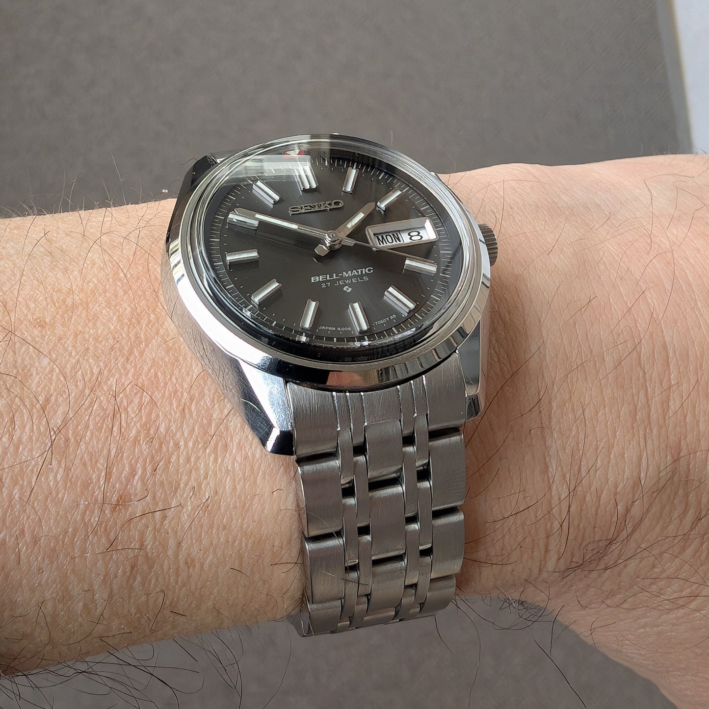 1971 Seiko JDM Bell-Matic 4006-7012