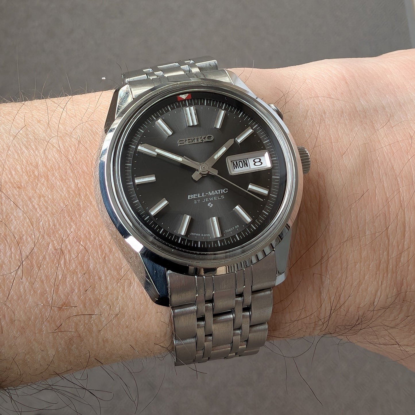 1971 Seiko JDM Bell-Matic 4006-7012