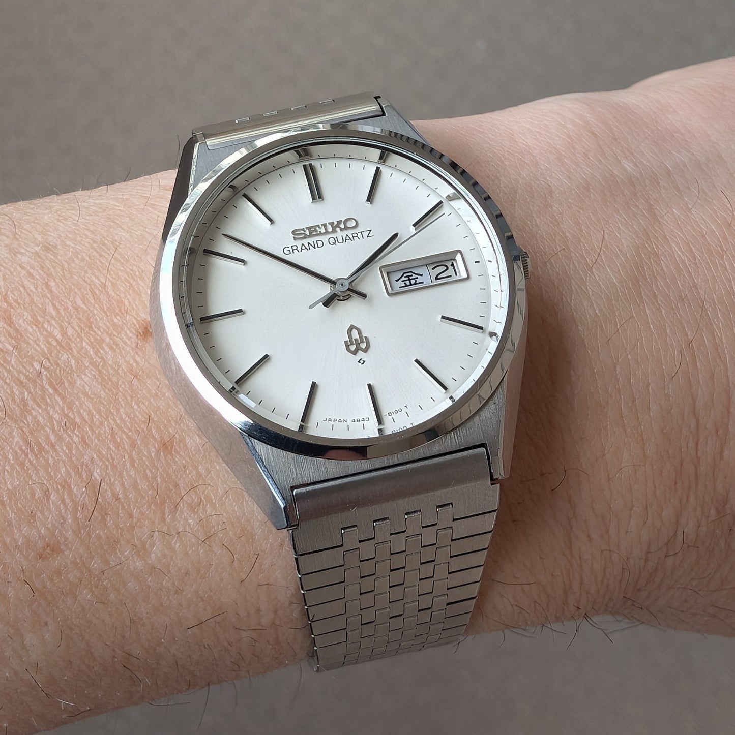 1977 Seiko Grand Quartz 4843-8110