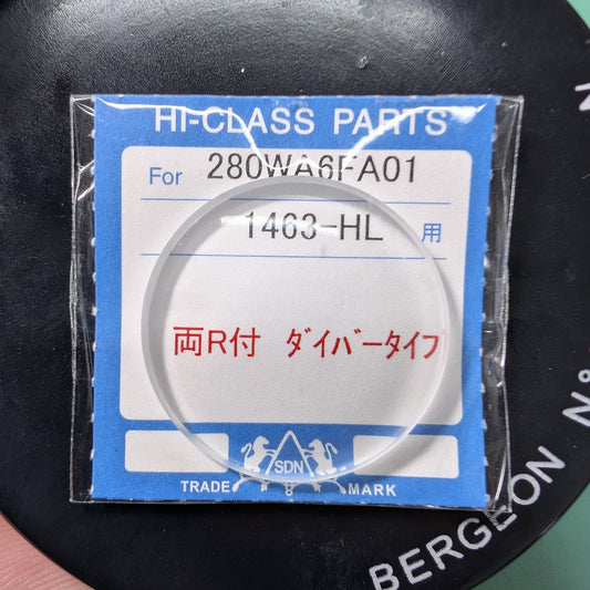 280WA6FA01 hardlex crystal and gaskets
