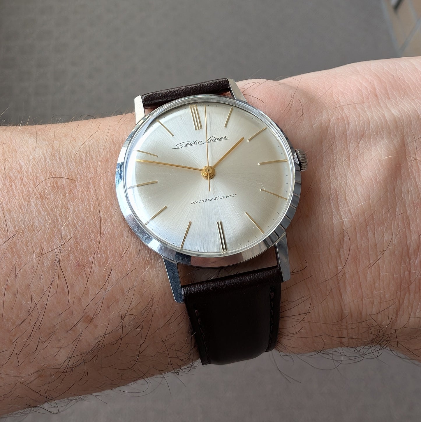 1959 Seiko Liner Cronos J14021