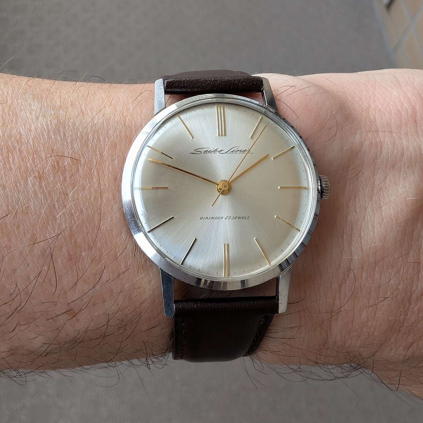 1959 Seiko Liner Cronos J14021