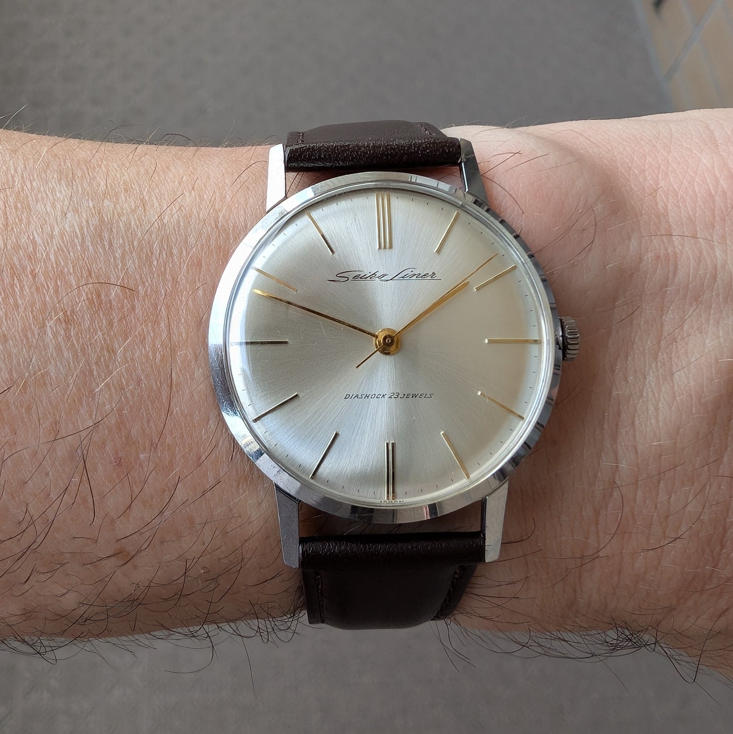 1959 Seiko Liner Cronos J14021