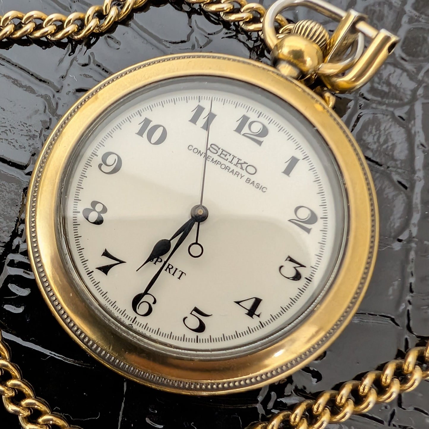 1989 Seiko Spirit Pocket Watch 5S21-0A20