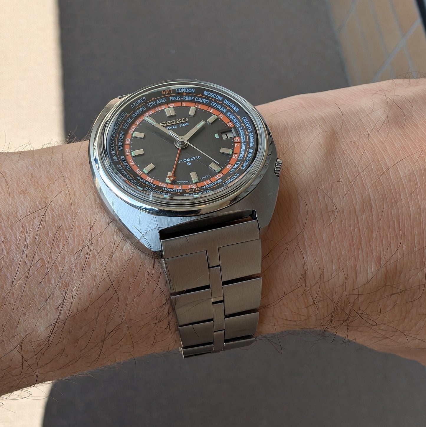 1971 Seiko World Time 6117-6400