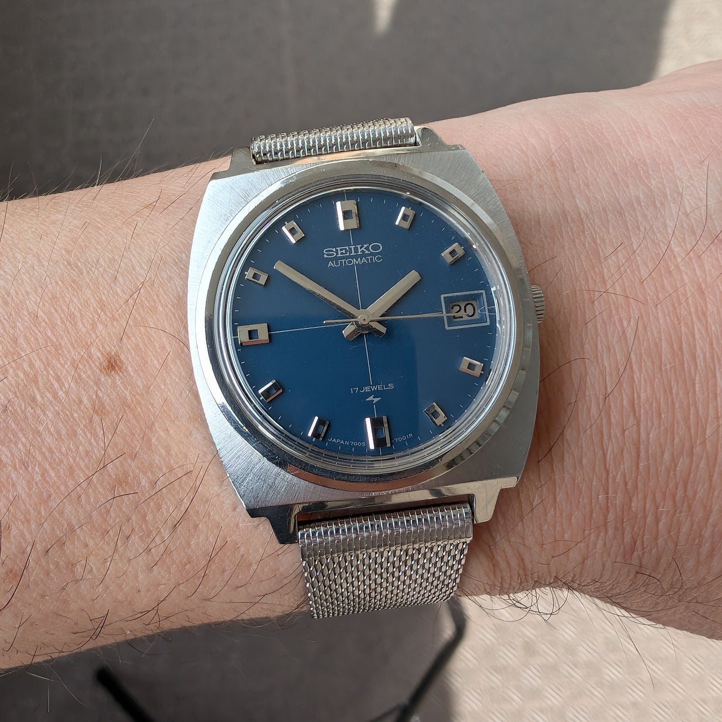 1972 Seiko Automatic 7005-7001