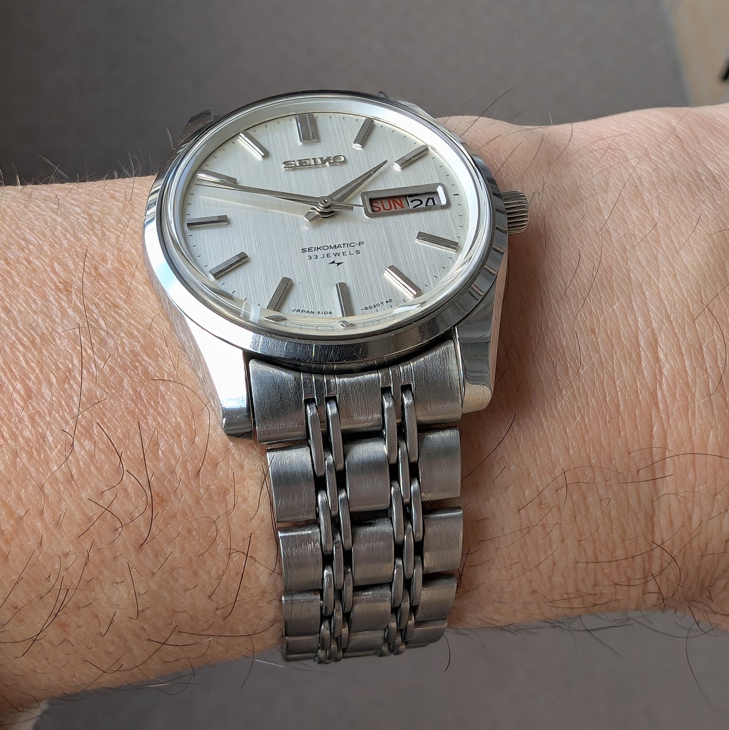 1967 Seiko Seikomatic-P 5106-8010