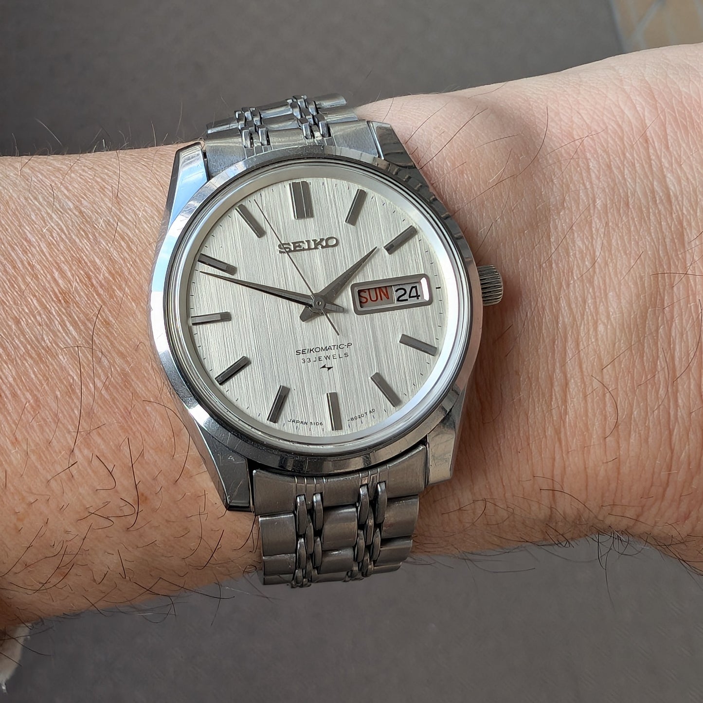 1967 Seiko Seikomatic-P 5106-8010