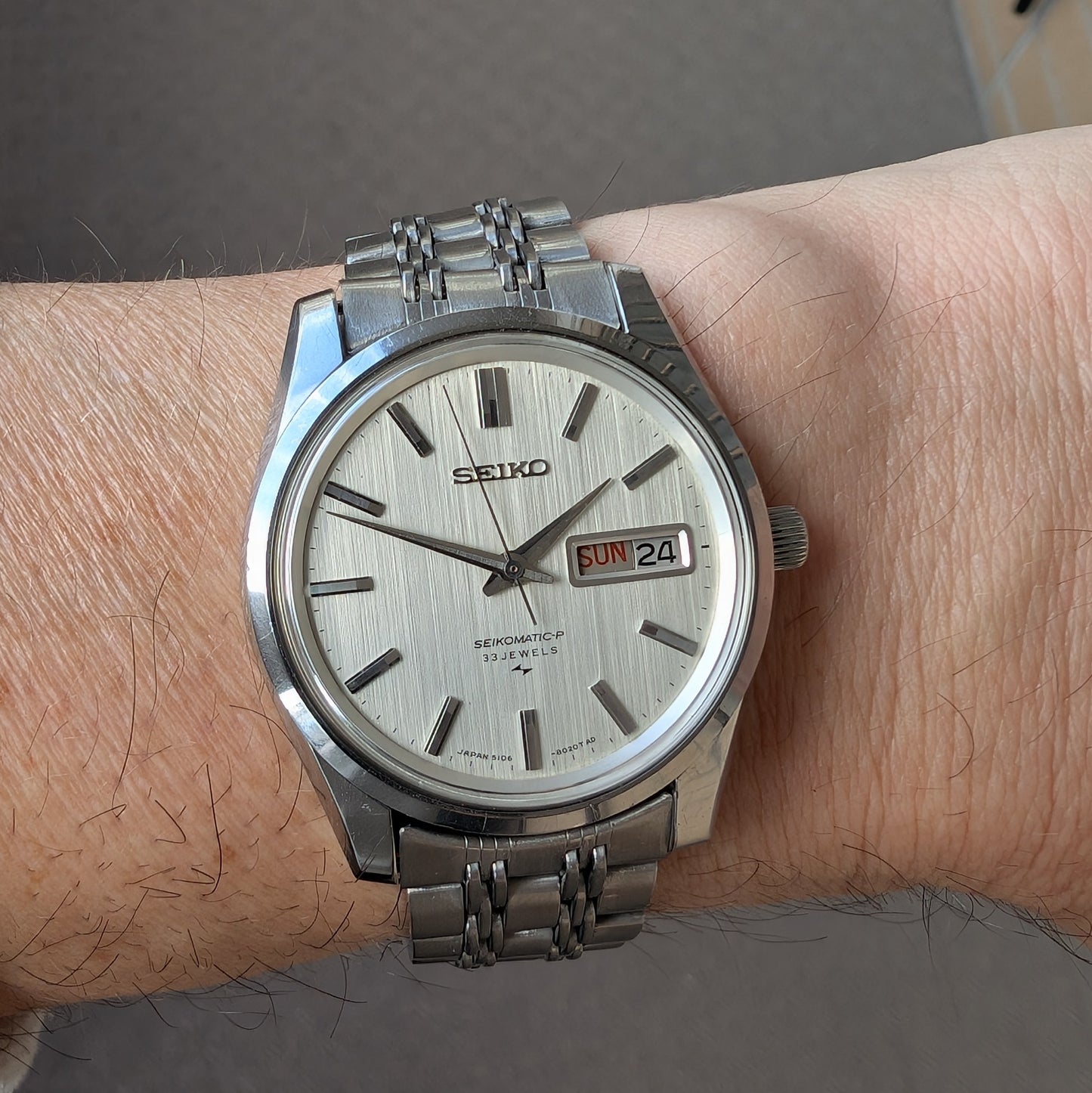 1967 Seiko Seikomatic-P 5106-8010