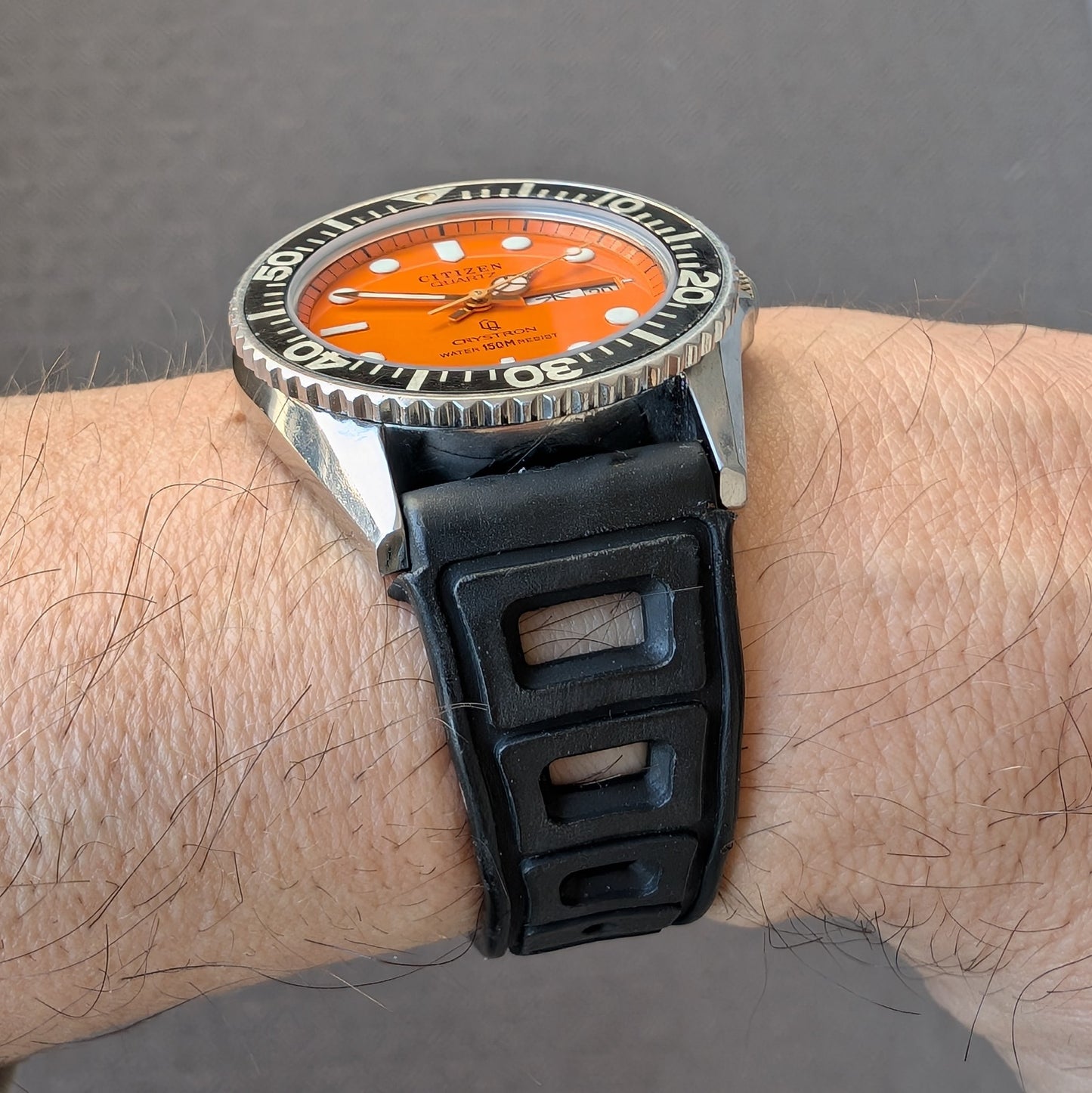 1981 Citizen Crystron Quartz Diver 4-212461Y