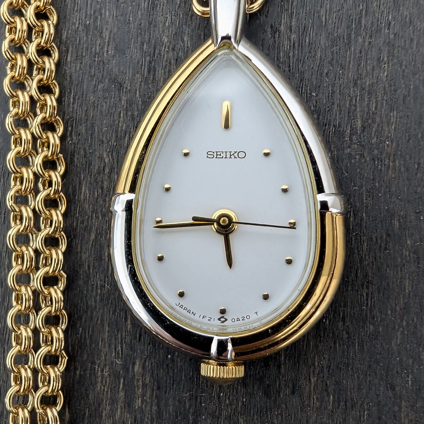 Seiko Pendant Watch 1F21-5A10