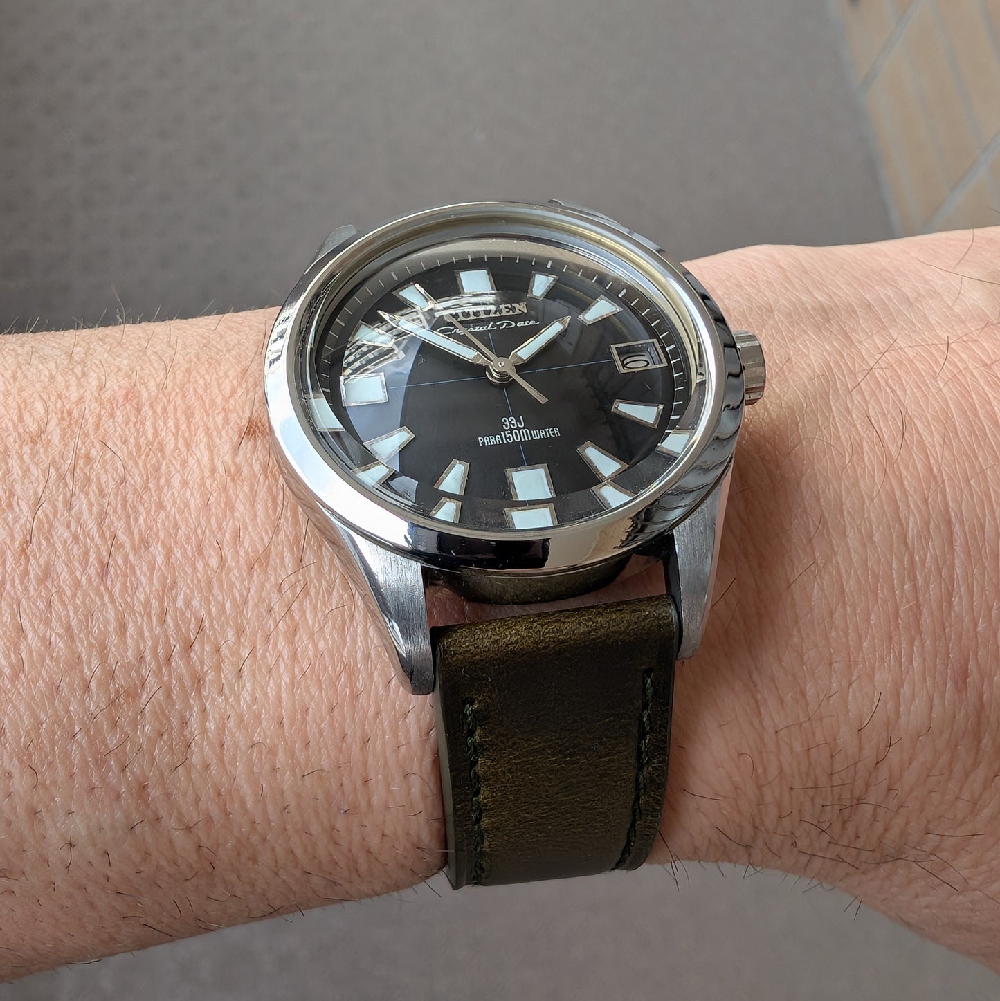 1968 Citizen Crystal Date AUDS52803-Y