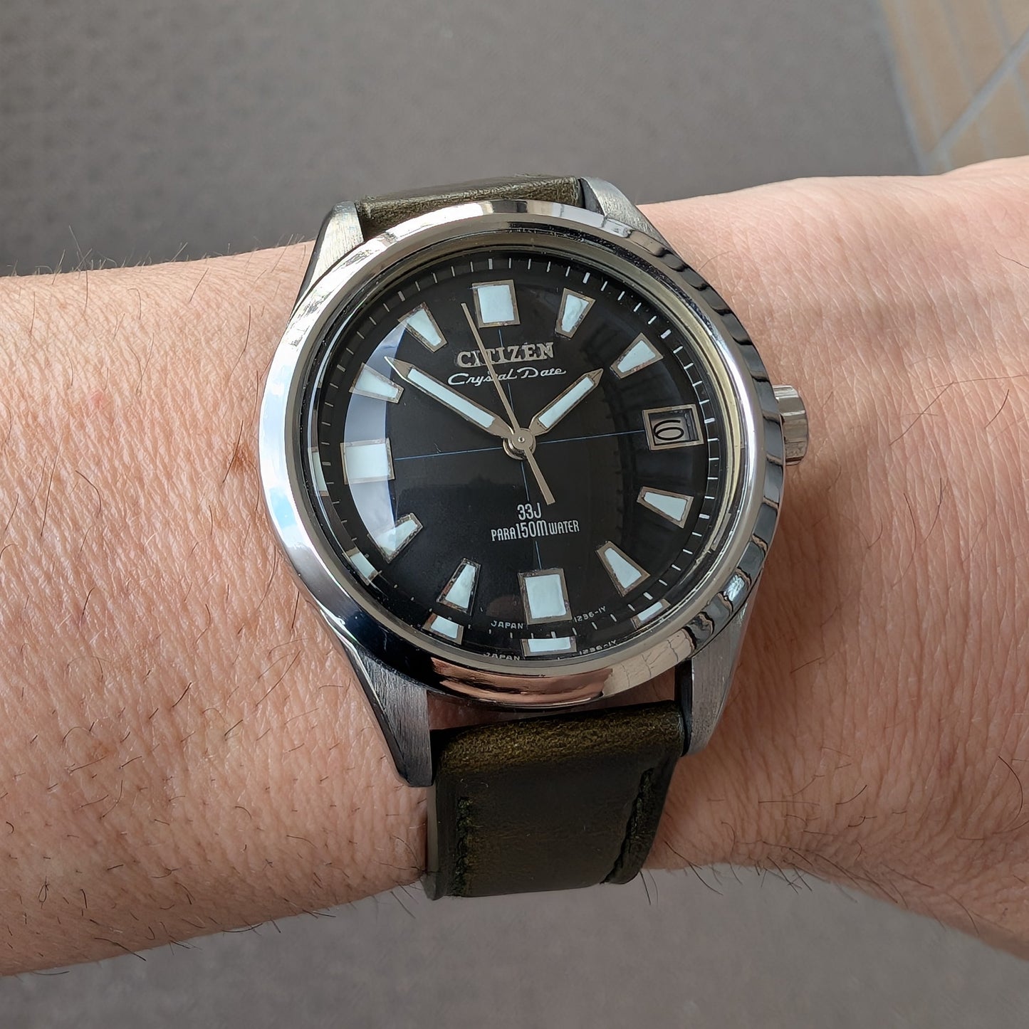 1968 Citizen Crystal Date AUDS52803-Y