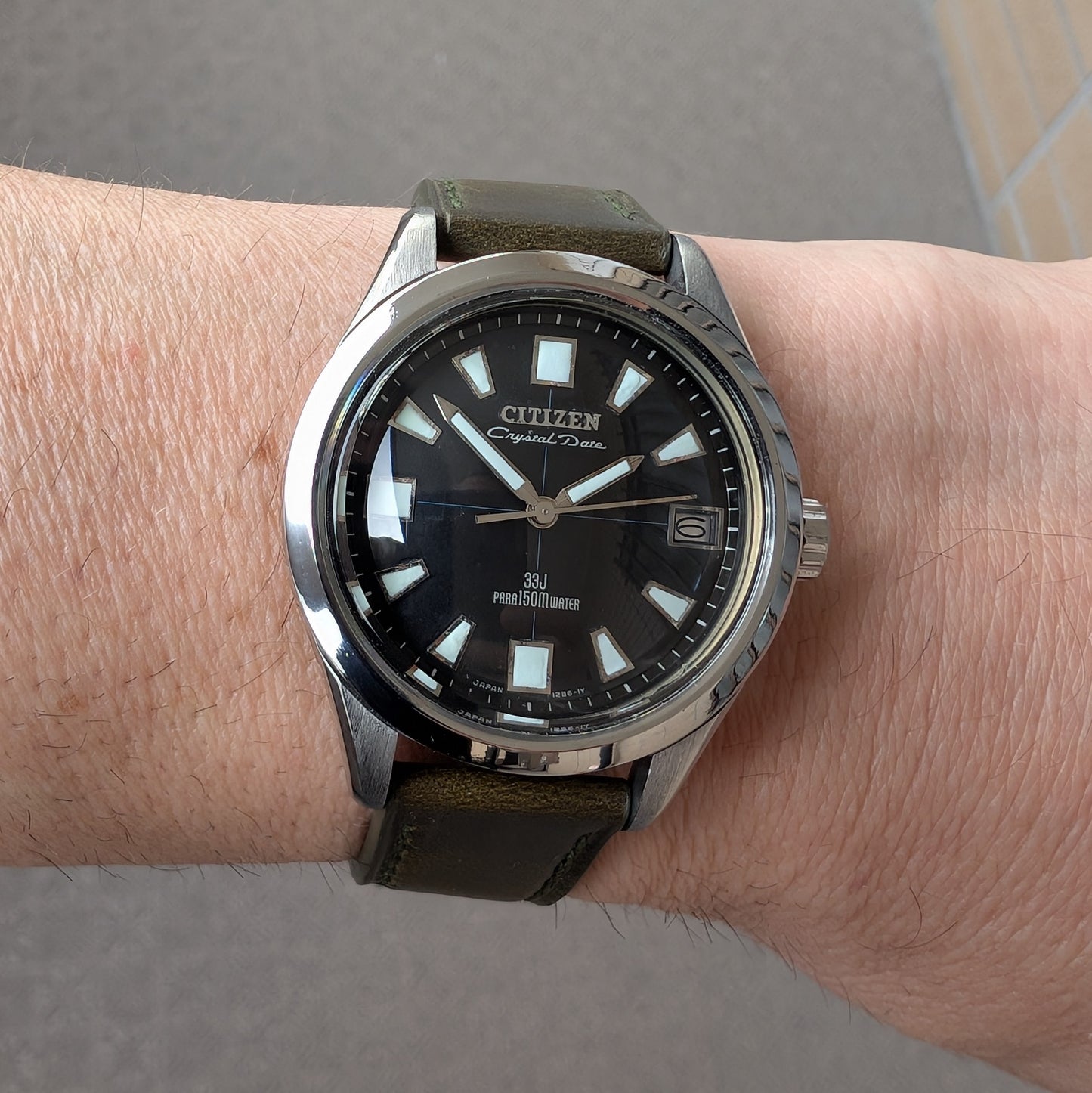 1968 Citizen Crystal Date AUDS52803-Y